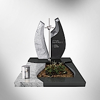 Urnengrabstein Beispiel #2 – Natursteinwerk Max Böse