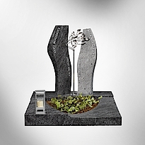 Urnengrabstein Beispiel #3 – Natursteinwerk Max Böse